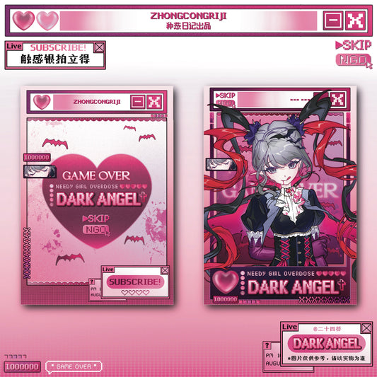 Needy Girl Overdose â Dark Angel Print and Badges