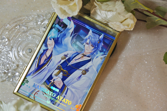 Ayato Kamisato – Kimono Postcard, Holo Ticket & Polaroid Set
