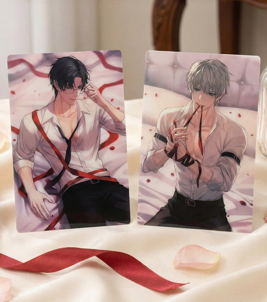 Love and Deepspace "Hidden Desires" Lenticular Card | Sylus, Zayne, Xavier