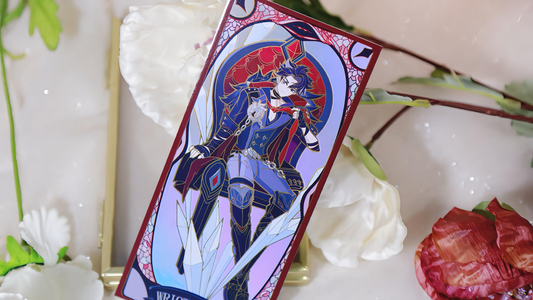 Wriothesley – Tarot-Style Holographic Card
