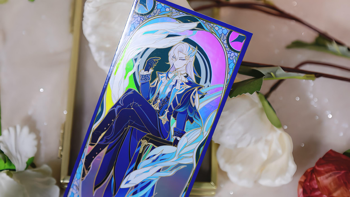 Neuvillette – Tarot-Style Holographic Card