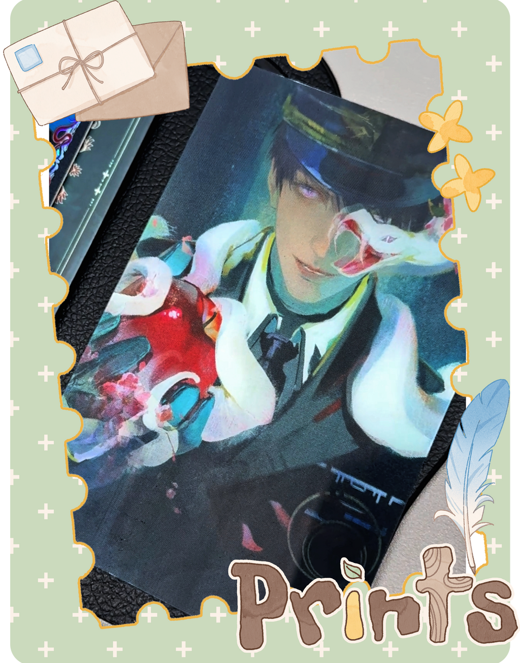 Caleb Forbidden Apple Lenticular Card