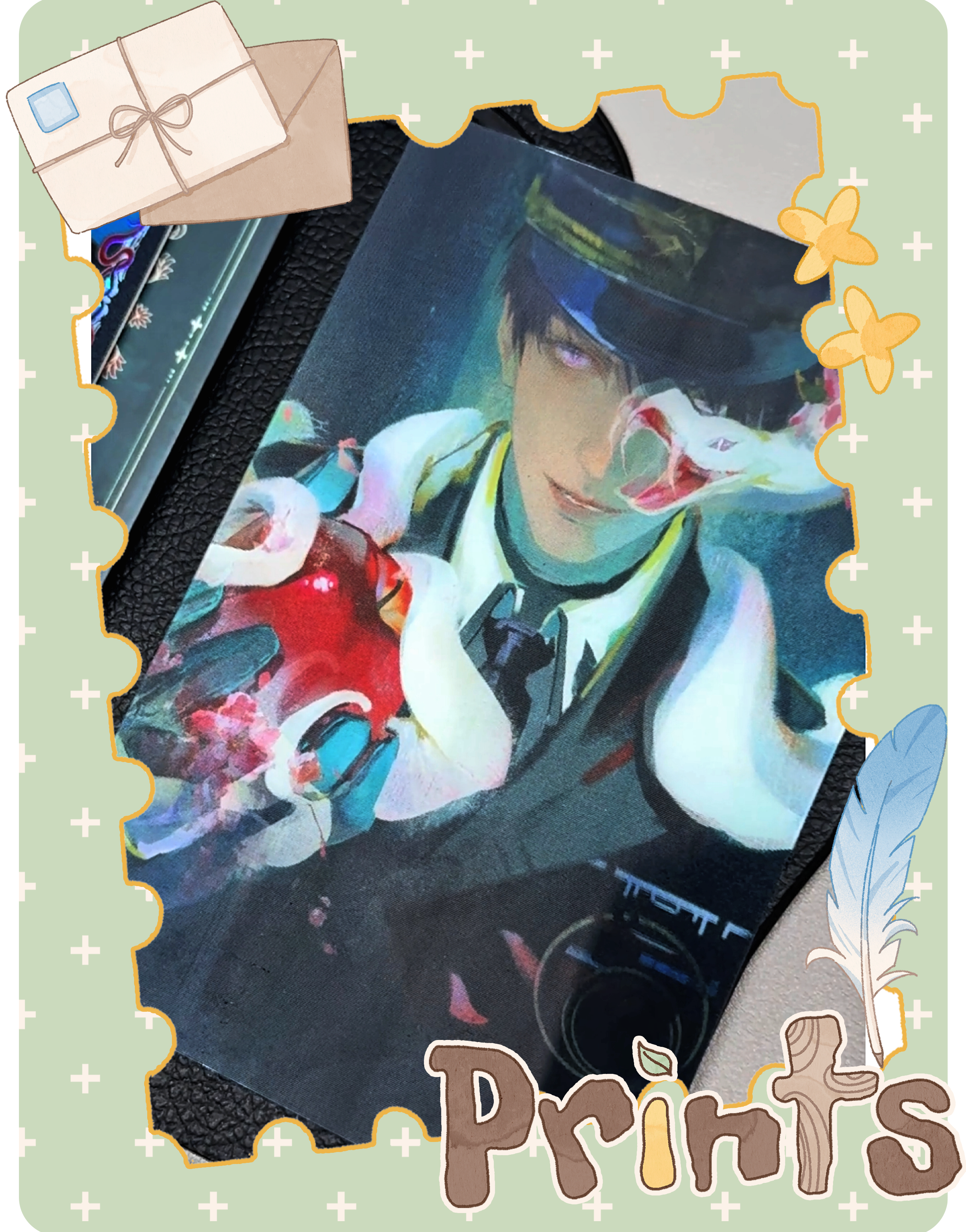 Caleb Forbidden Apple Lenticular Card