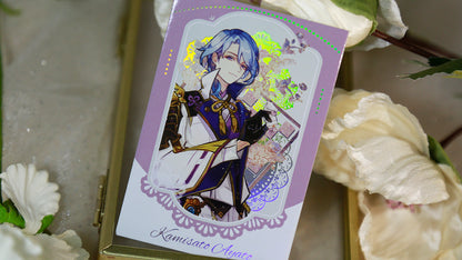 Ayato Kamisato – Lace Edge Polaroid