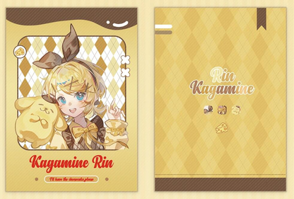 Kagamine Rin & Len – “Pudding Series” Badge & Polaroid
