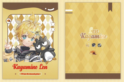 Kagamine Rin & Len – “Pudding Series” Badge & Polaroid