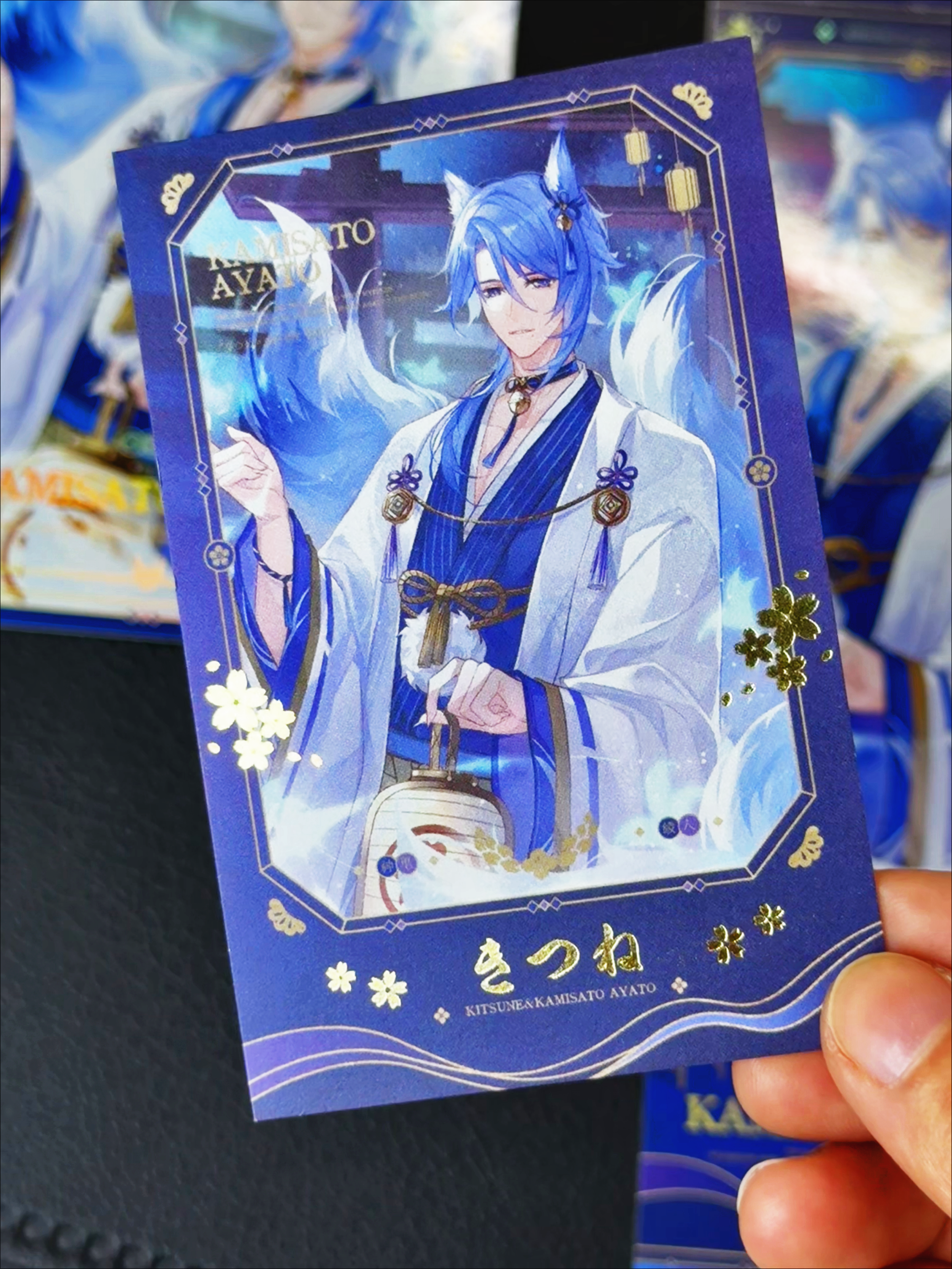 Front view of Zhongli Gold Plating Enamel Pin fan merchandise by AO Treehouse