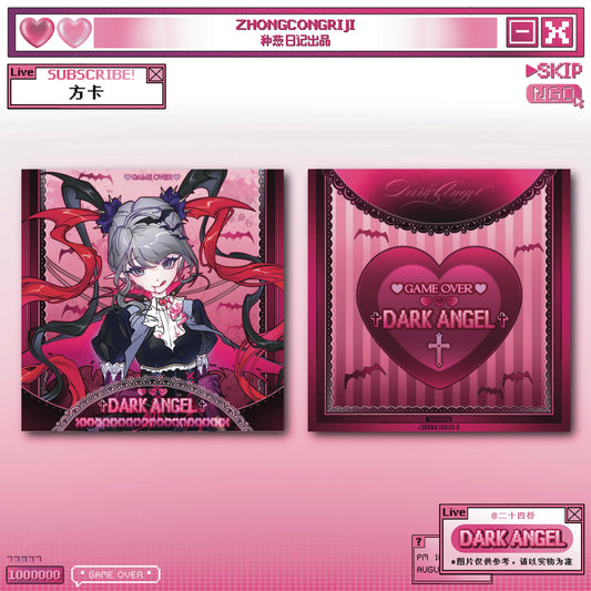 Needy Girl Overdose – Dark Angel Print and Badges