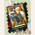 Aventurine Holo Transparent PVC Card